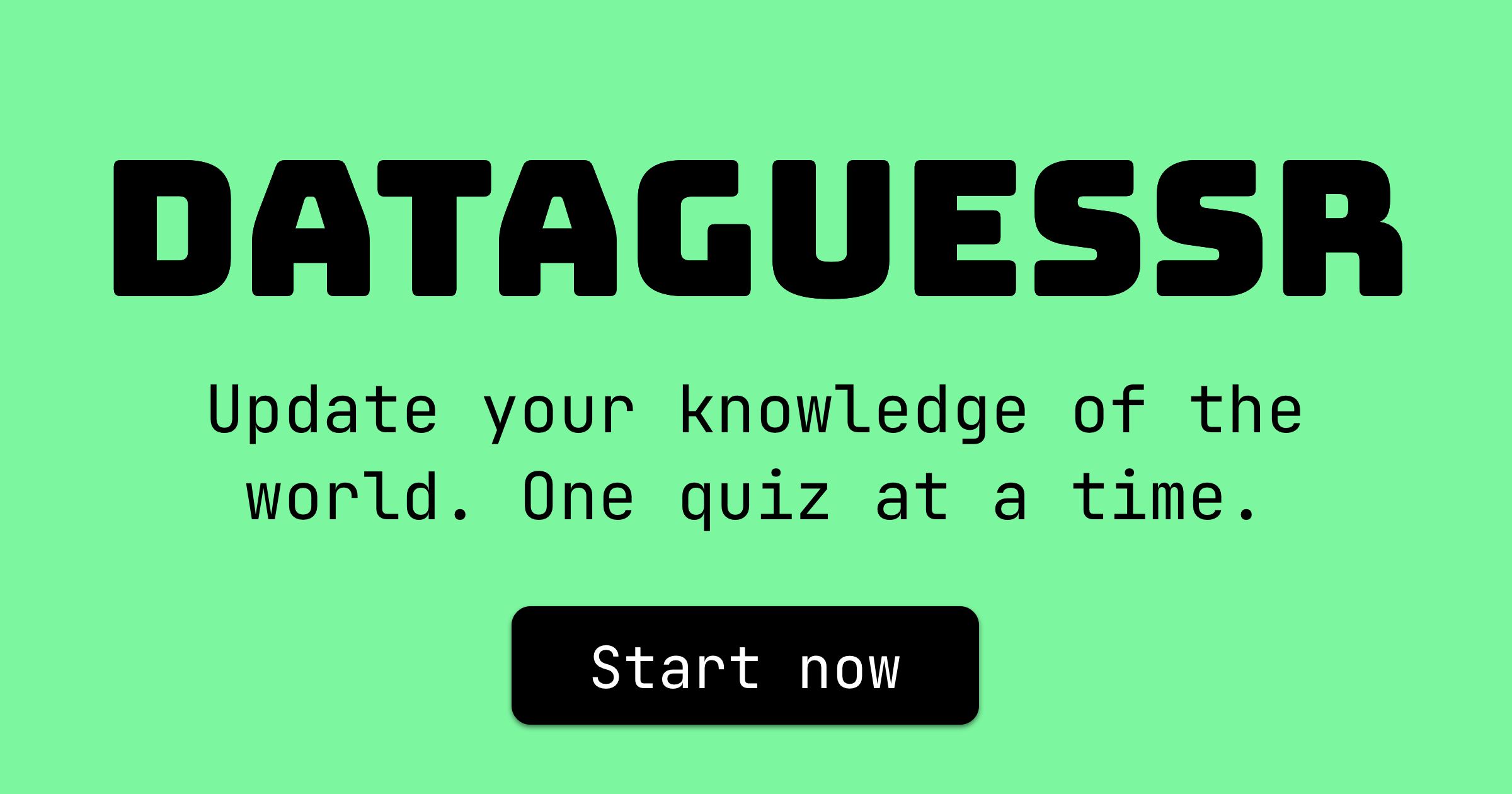 Dataguessr